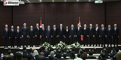 Cumhurbaşkanı Erdoğan, Kabine'yi açıkladı