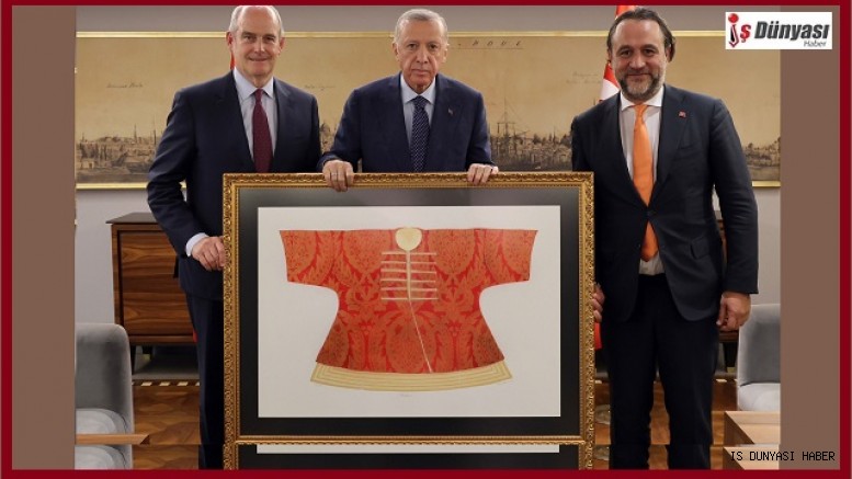 Erdoğan, Alibaba Grup Başkanı Evans ile Trendyol Grup Başkanı Çetin'i kabul etti