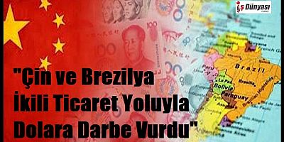 Çin ve Brezilya İkili Ticaret Yoluyla Dolara Darbe Vurdu