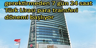 DenizBank’ta, IBAN bilgisi gerektirmeden 7 gün 24 saat Türk Lirası para transferi dönemi başlıyor