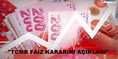 Merkez Bankası faiz kararını açıkladı